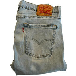 Levi 510 Jeans Skinny Fit Mens 32x32 Light blue denim Strauss